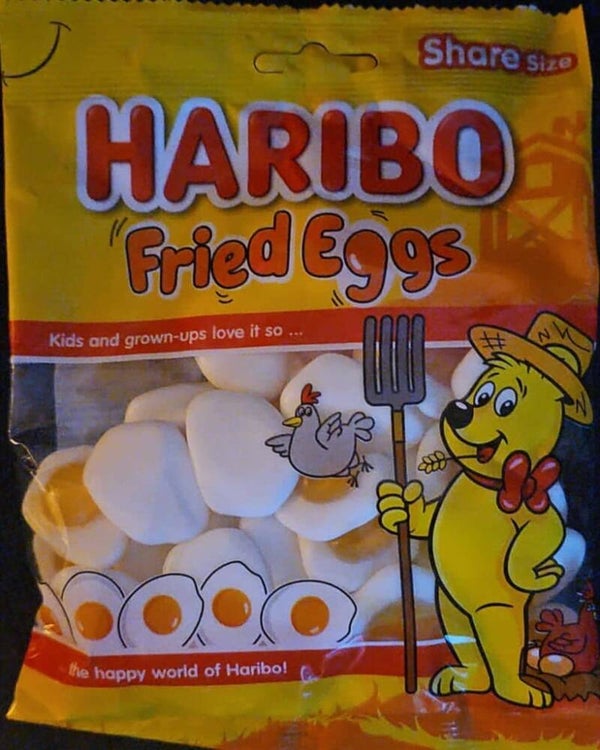 {tijdelijk uitverkocht} Haribo Fried Eggs