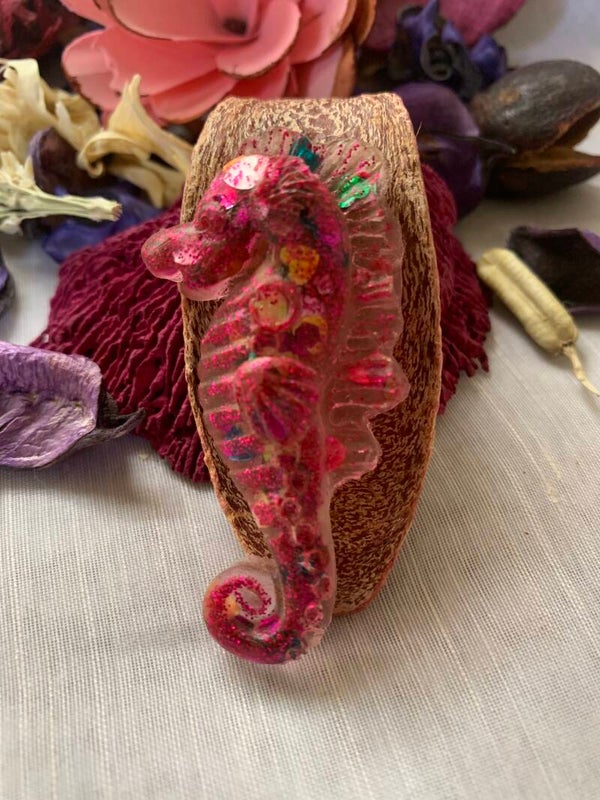 Hippocampe en porte clés