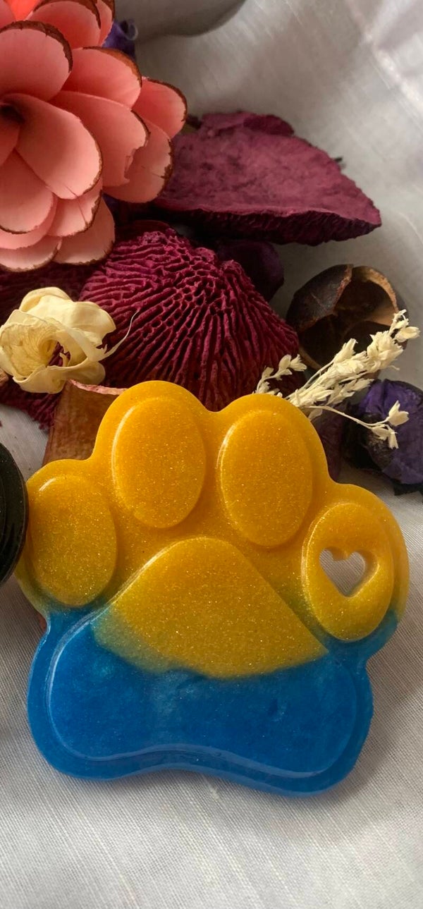 Patte dé chien porte clés