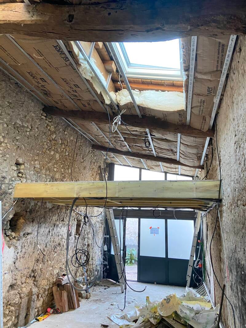 rénovation d'une grange 