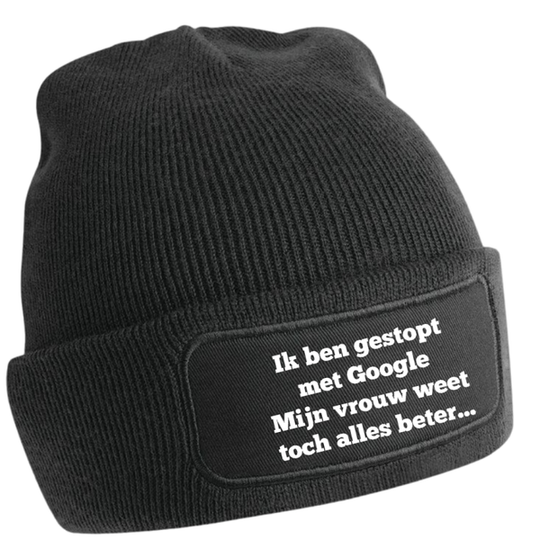 Beanie gestopt met Google