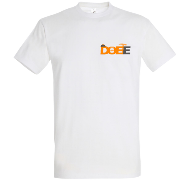 Bedrijfskleding Doee bedrukt met logo