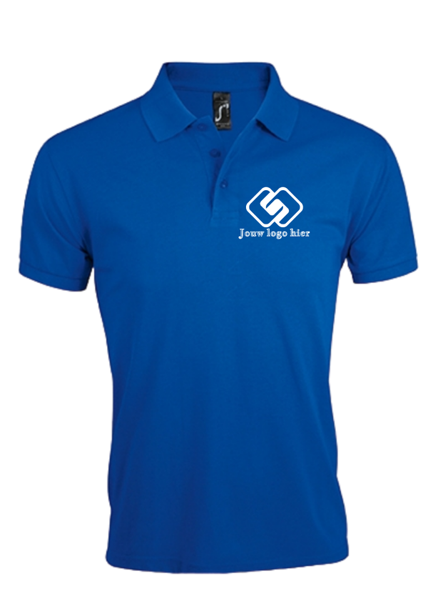 Sol's Prime poloshirt bedrukt met borstlogo (Kopie) (Kopie)