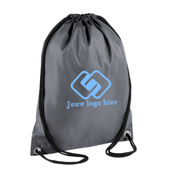 5x Trekkoord rugzak bedrukt met logo