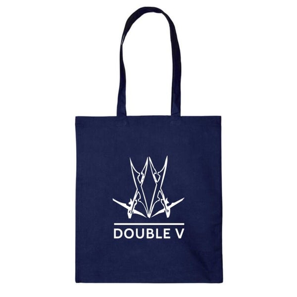 Double V katoenen tas
