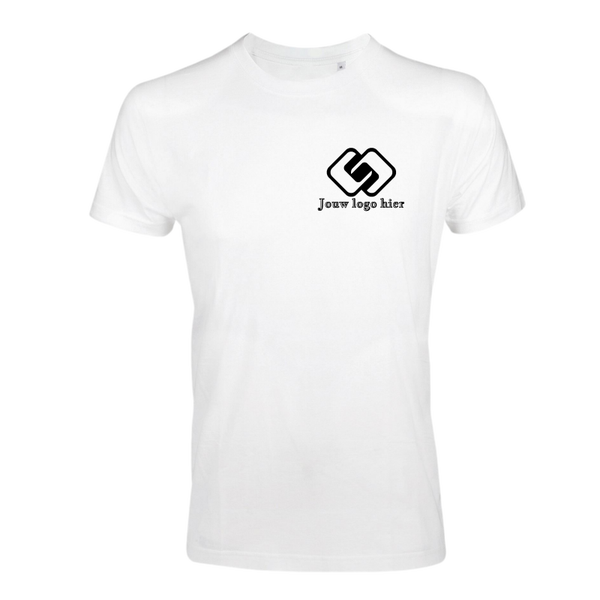 Sol's Imperial 190 grams Slimfit T-shirt bedrukt met logo