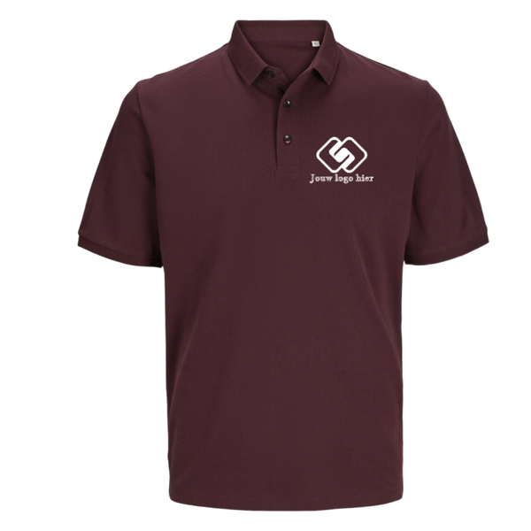 Jack and Jones Produkt Basic Polo Pique bedrukt met logo