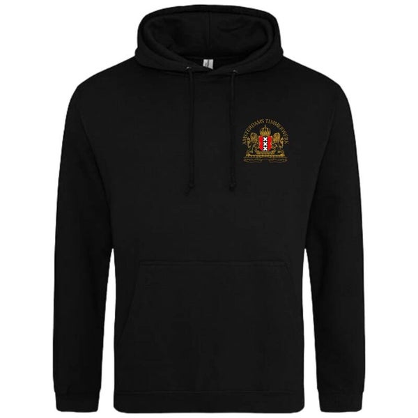 2x Heavy weight hoodie gepersonaliseerd voor Amsterdams Timmerwerk