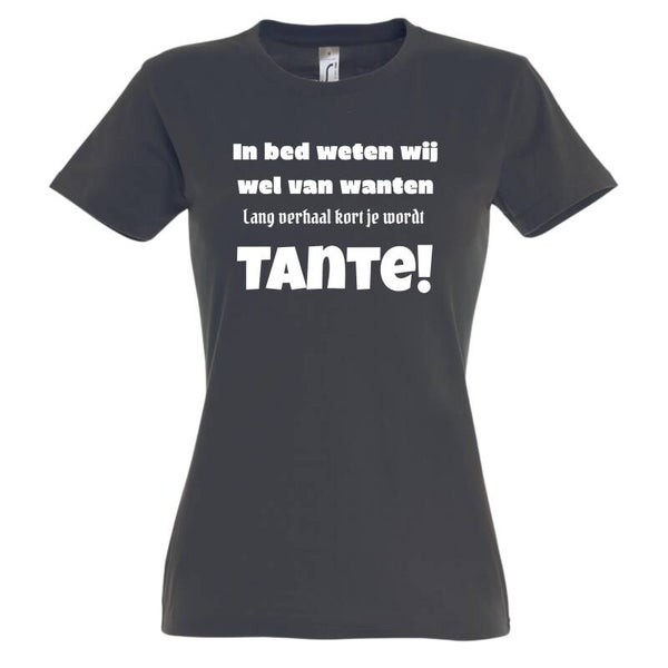 T-shirt je wordt tante