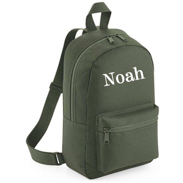 Essential Fashion mini backpack Olijf groen