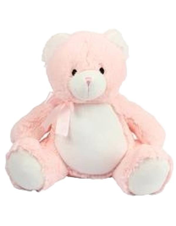 Mumbles Print Me roze beer bedrukt naar wens