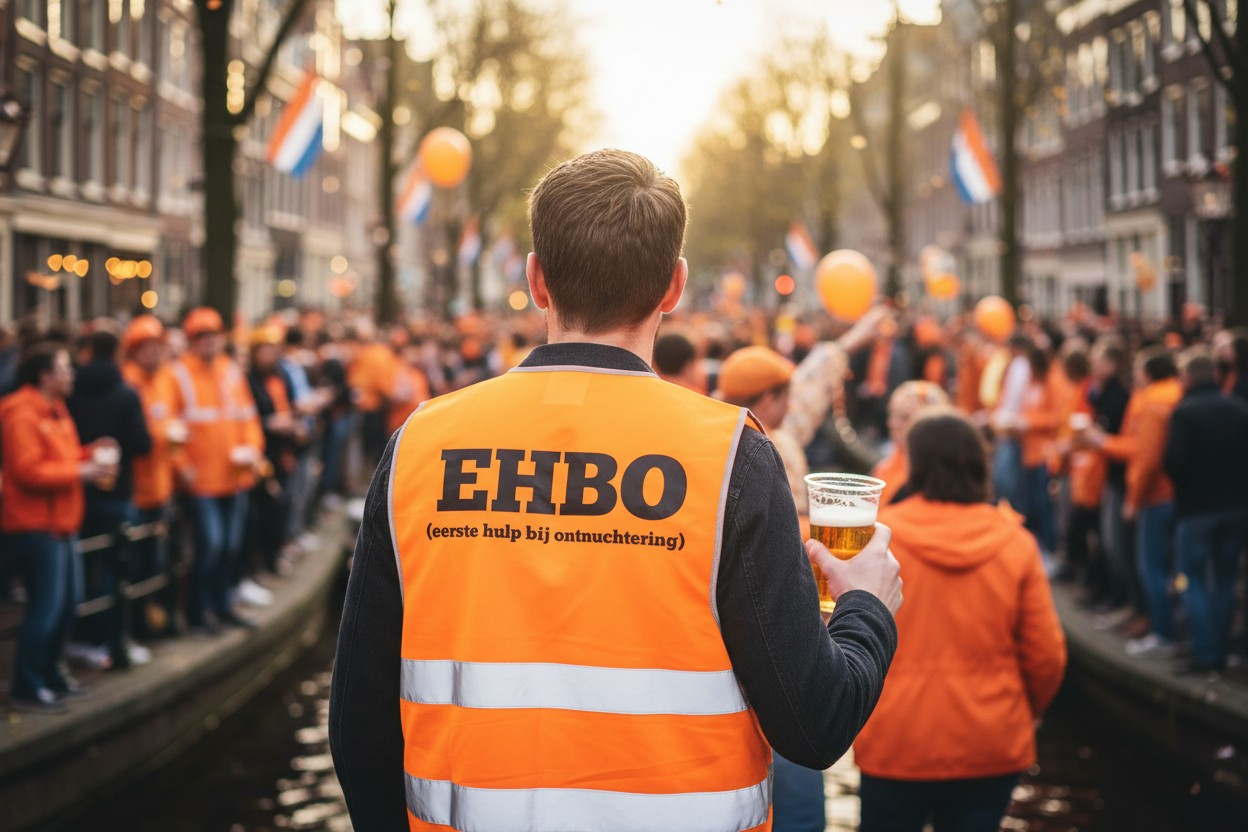 Veiligheidsvest EHBO (Eerste Hulp Bij Ontnuchtering)