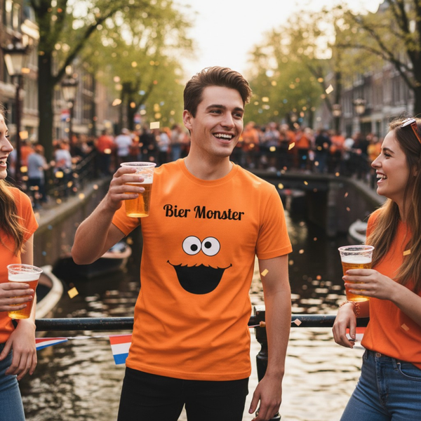 Oranje Bier Monster T-shirt