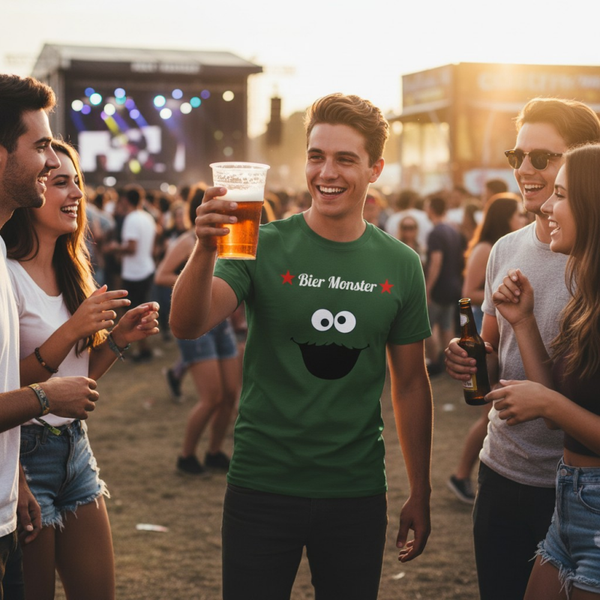 Biermonster T-shirt Groen