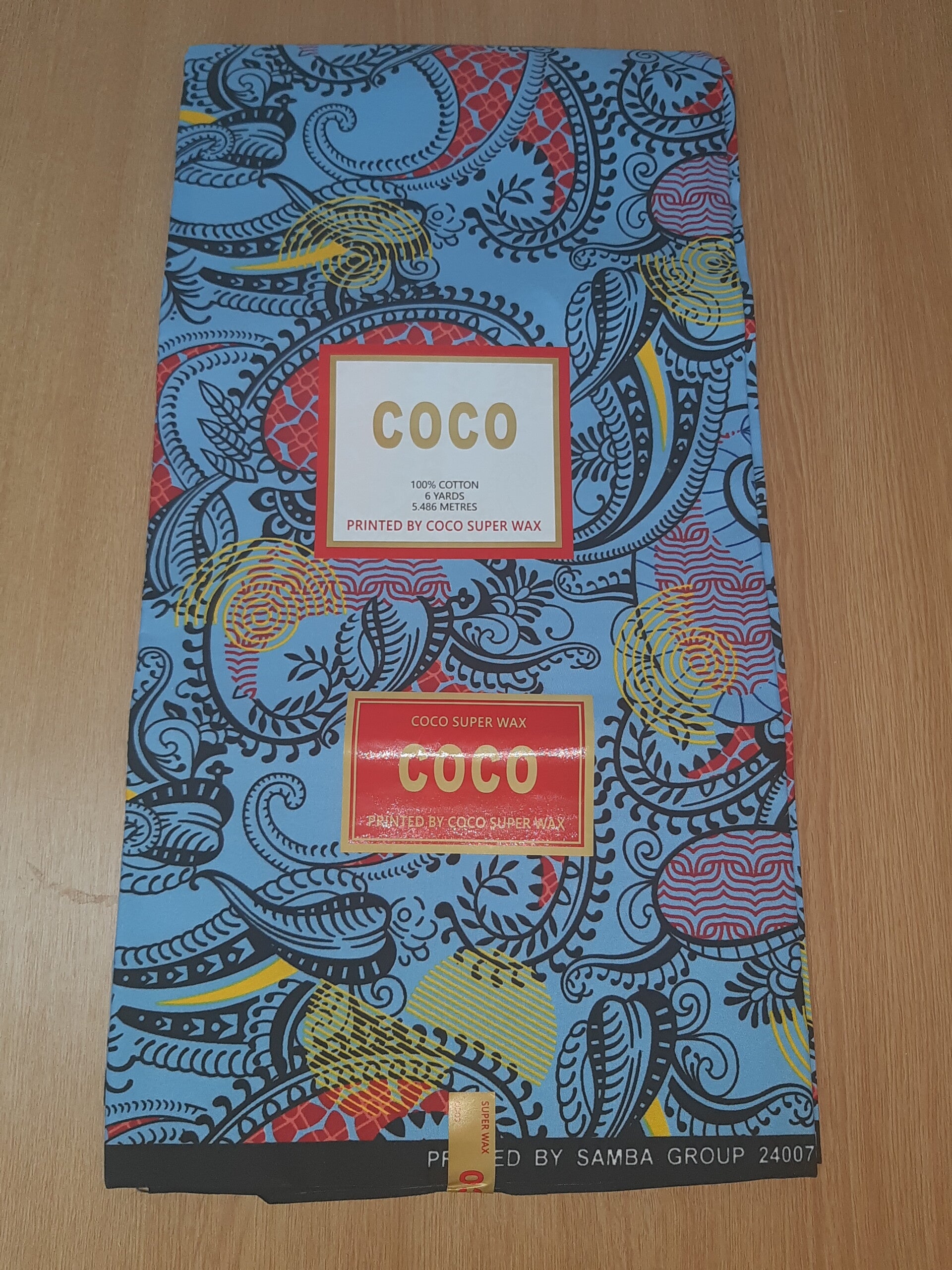 Traditional 6 Meter high Quality Fabric