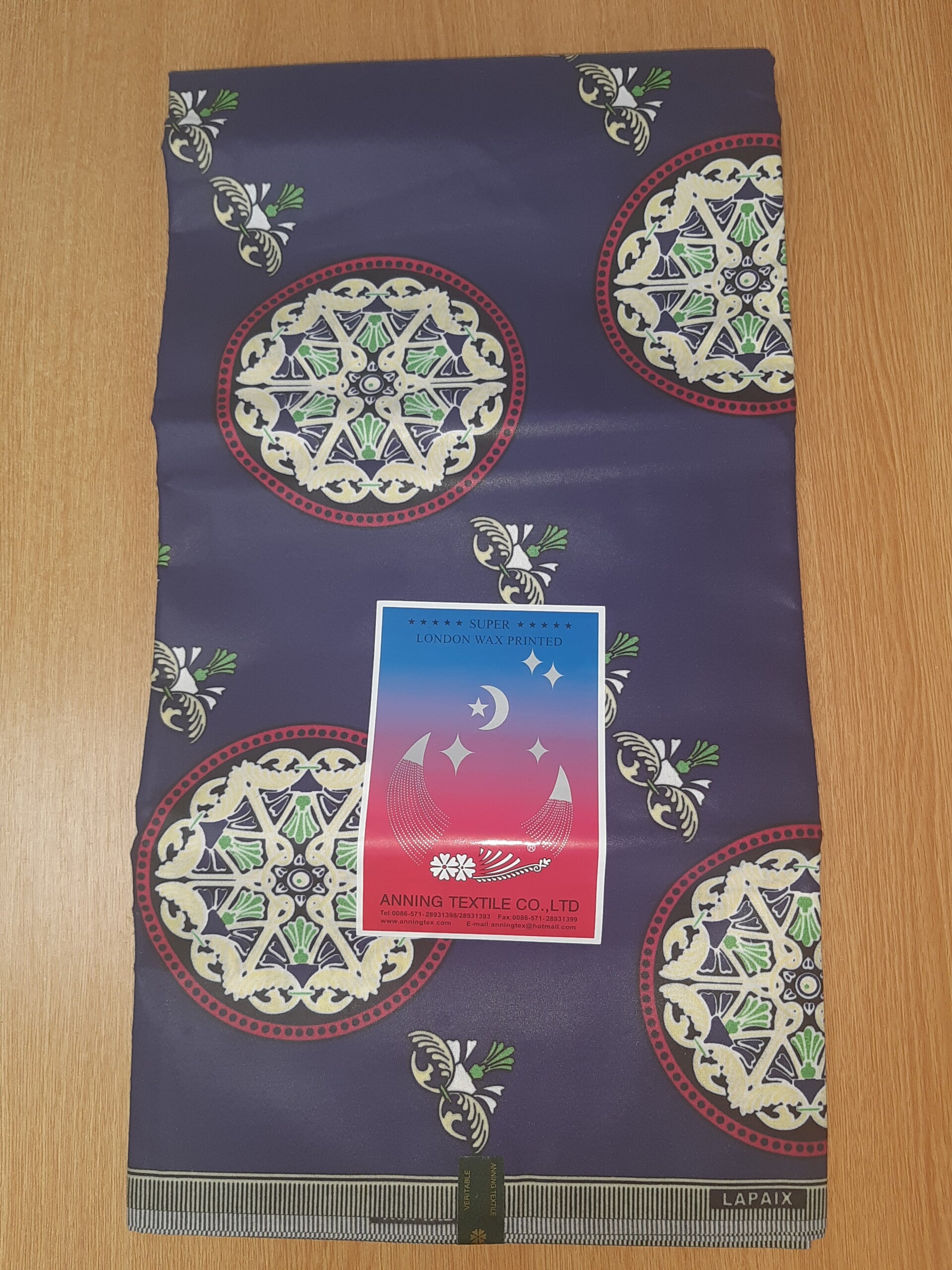 Traditional 6 Meter high Quality Fabric