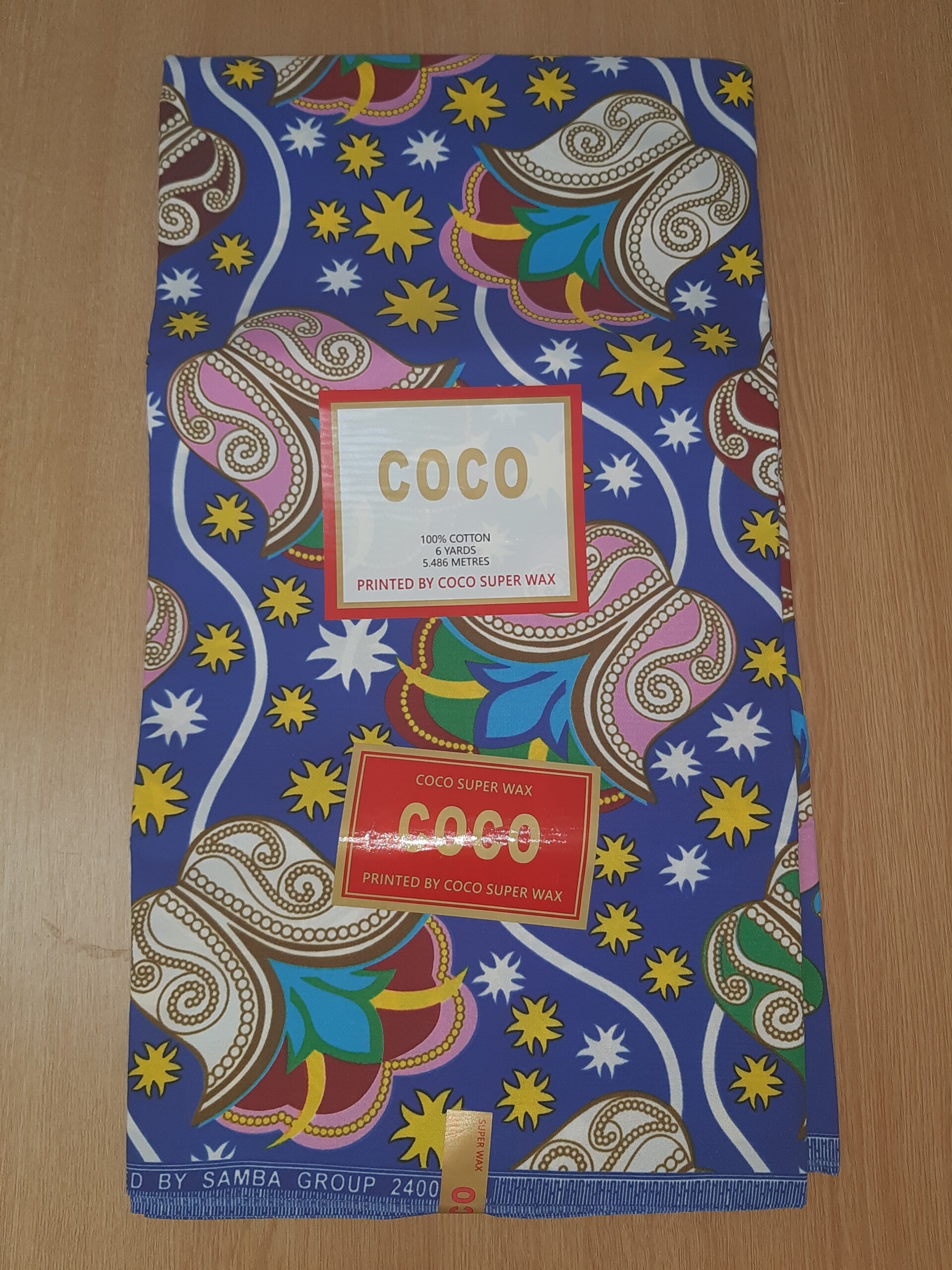 Traditional 6 Meter high Quality Fabric