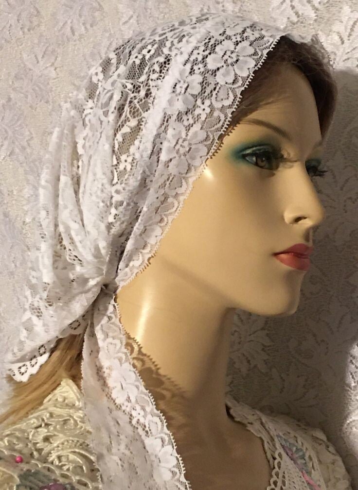 Lace womens head wear