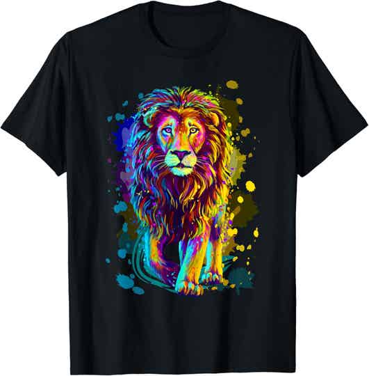 Lion printed tshirt