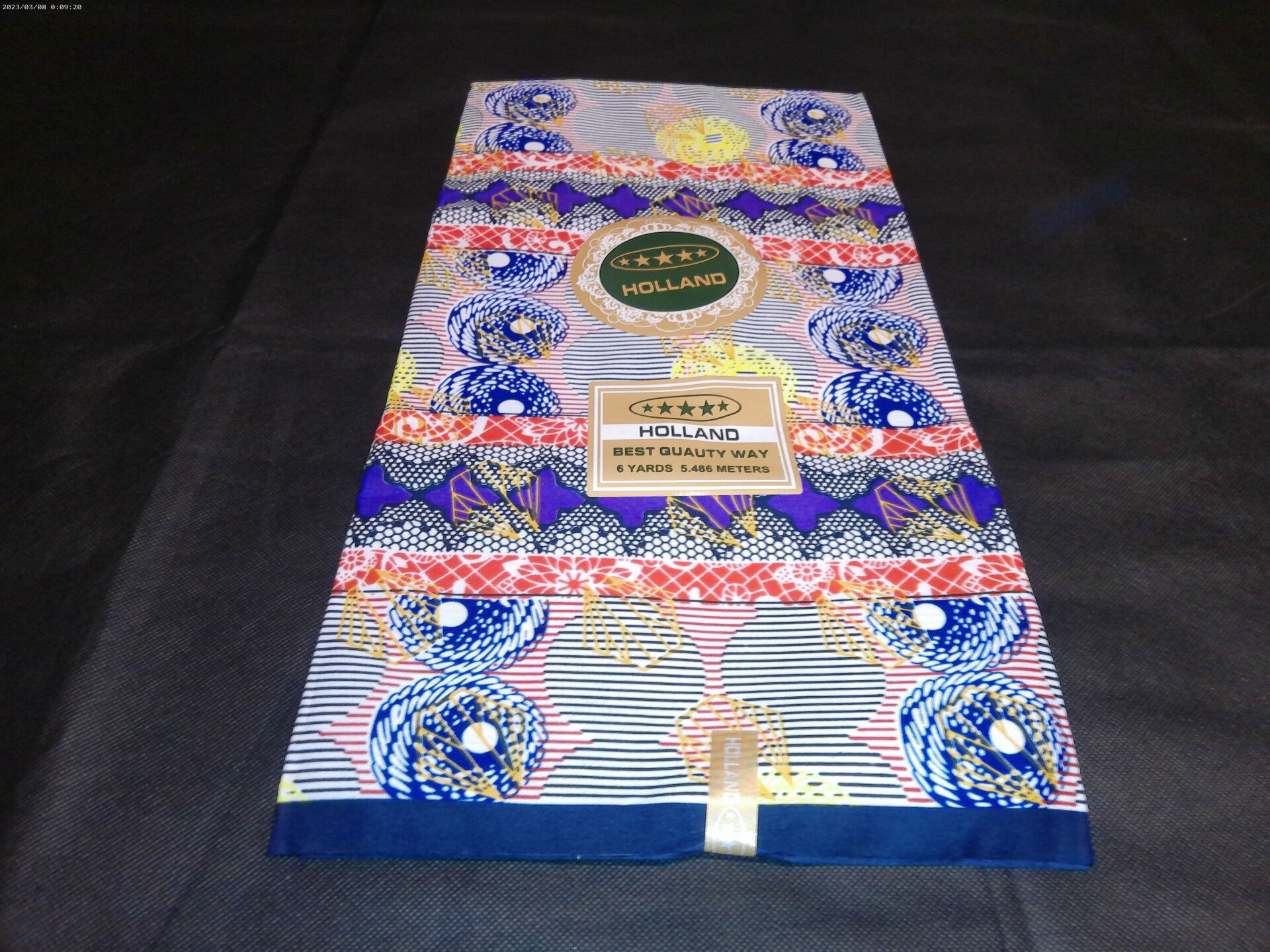 Traditional 6 Meter high Quality Fabric