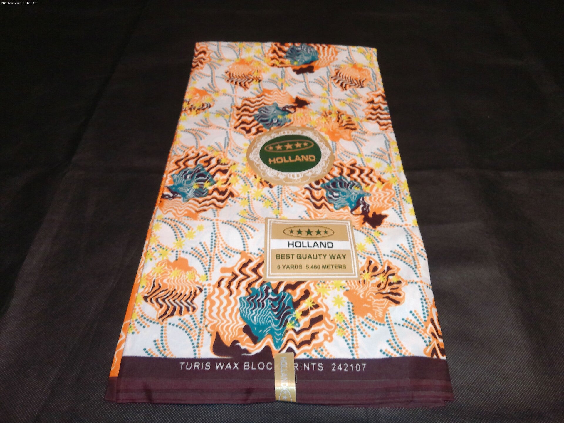 Traditional 6 Meter high Quality Fabric