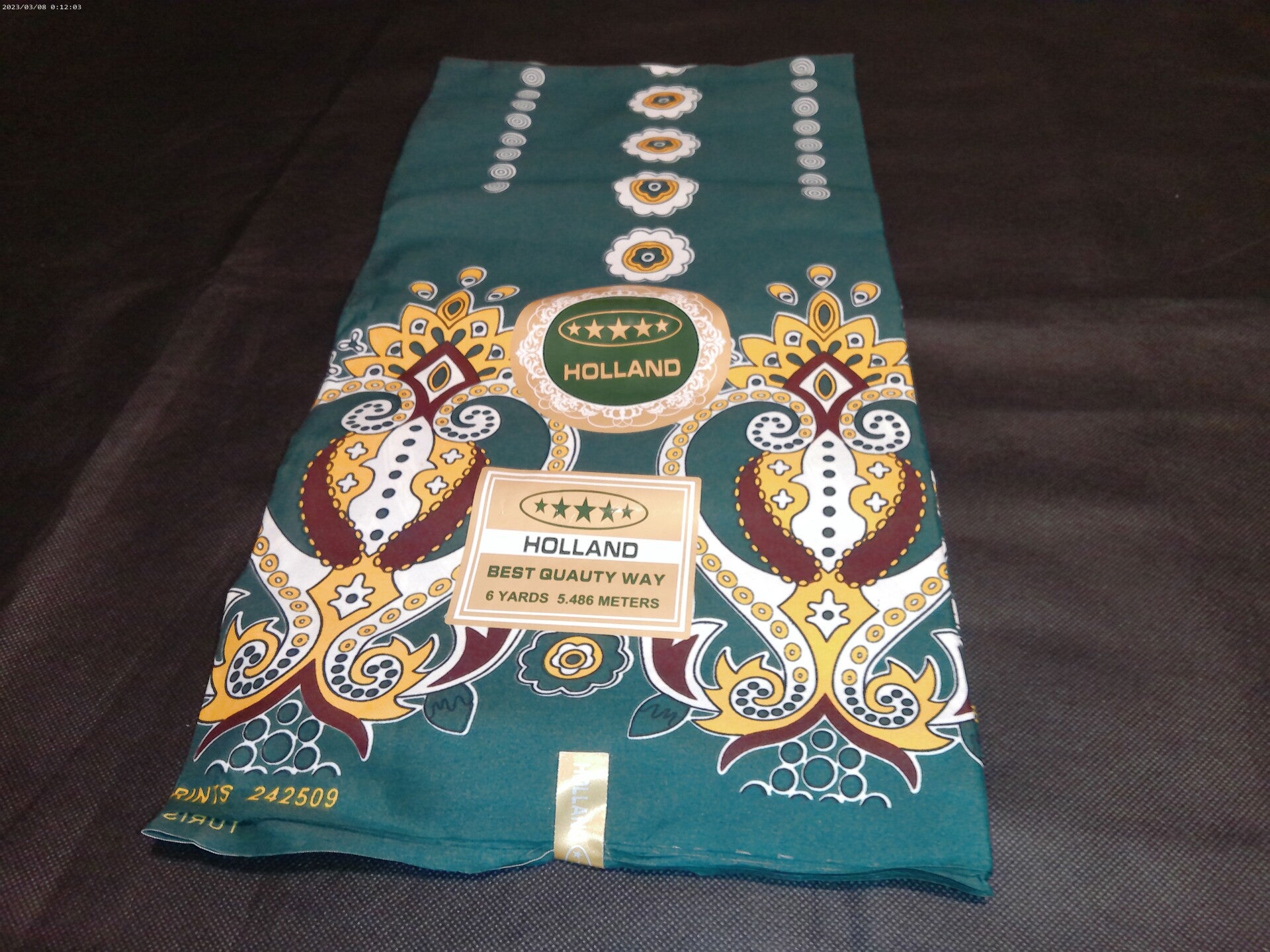 Traditional 6 Meter high Quality Fabric