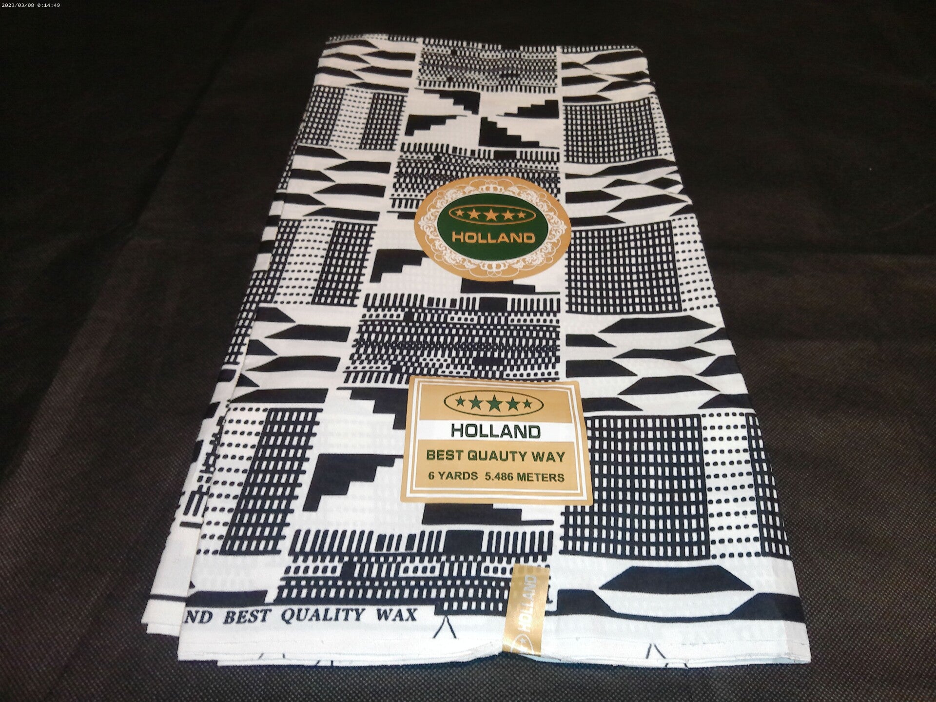 Traditional 6 Meter high Quality Fabric