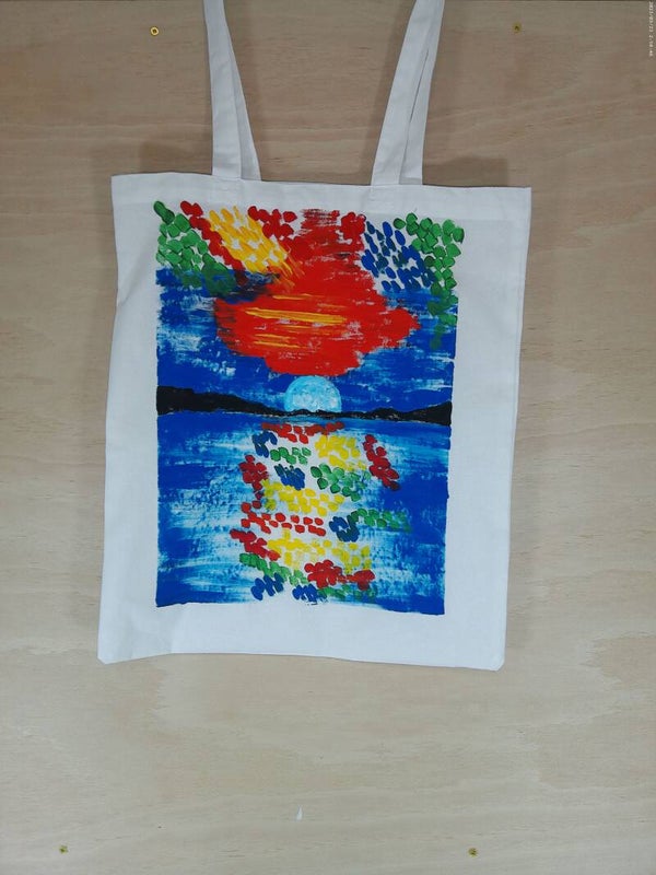 Sunset tote bag