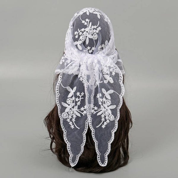 Lace womens head wear