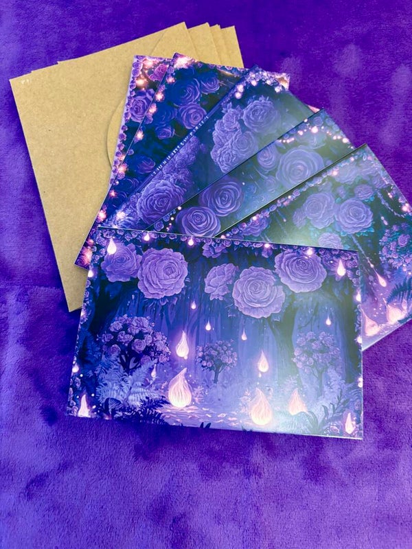 Purple Geschenkkarte