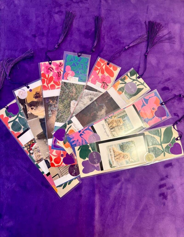 PurPua Bookmarks – handgemachte Lesezeichen