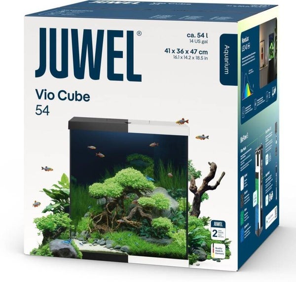 Juwel Vio Cube 54 Zwart of wit– Zonder meubel