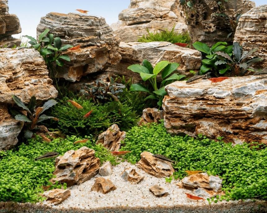Thai stone-aquarium stenen
