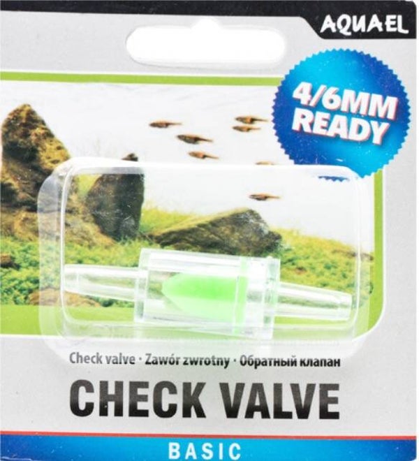 AquaEL Check Valve terugslagventiel voor de luchtpomp 4-6 mm