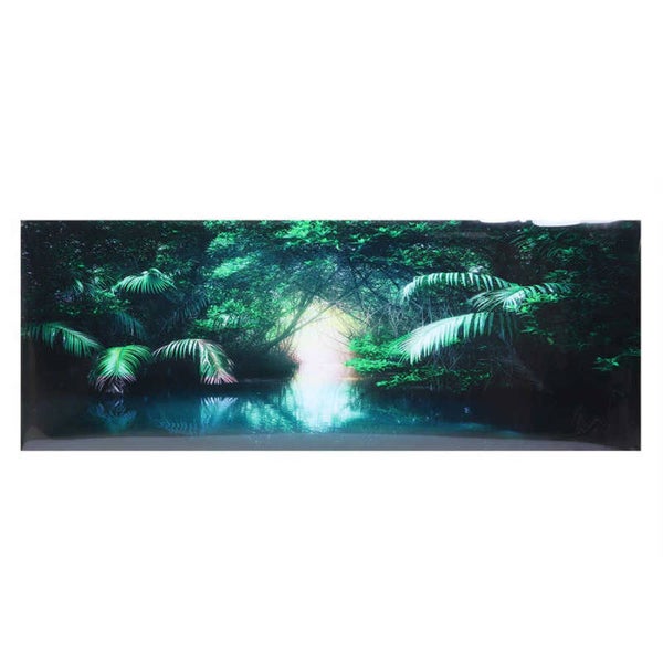 Aquarium achterwand pvc sticker poster 91 x 50 cm