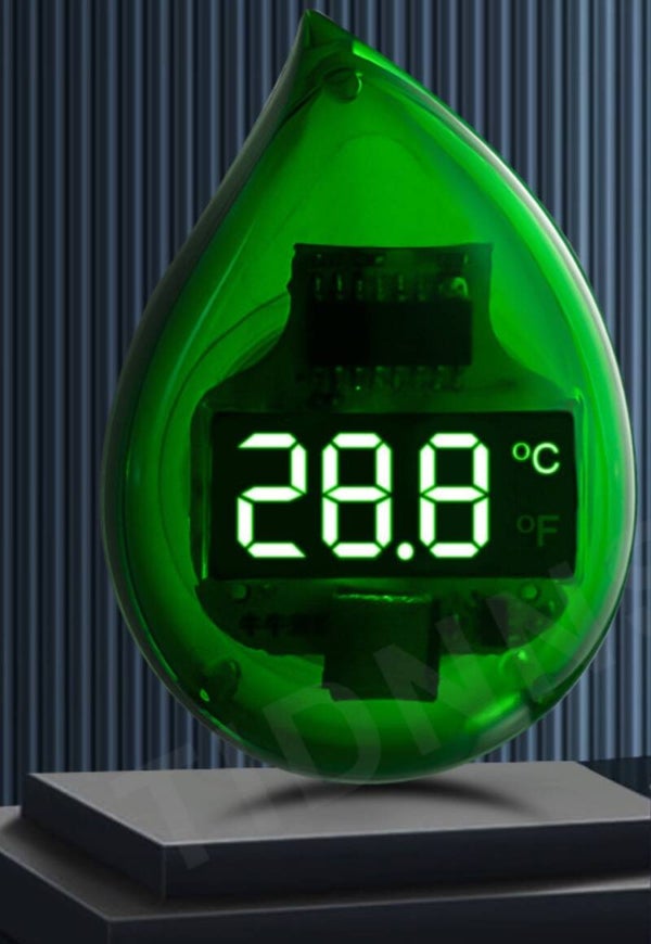 Aquarium zelfklevende thermometer LCD Digital mini