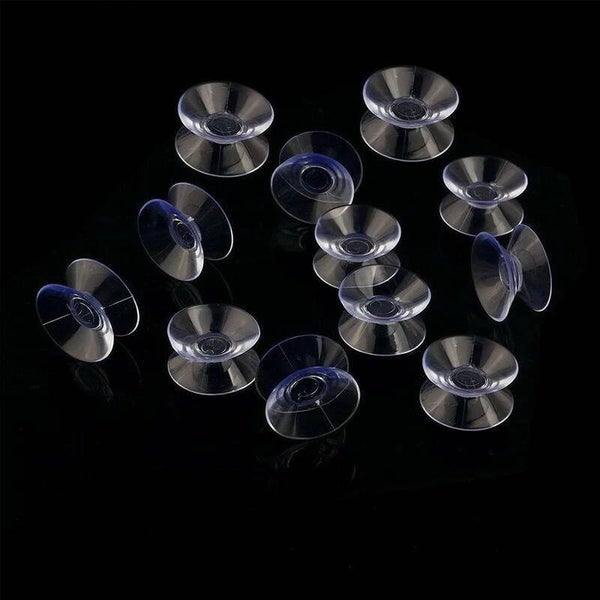 Dubbele Zuignap aquarium 30 mm of 50 mm 2 stuks