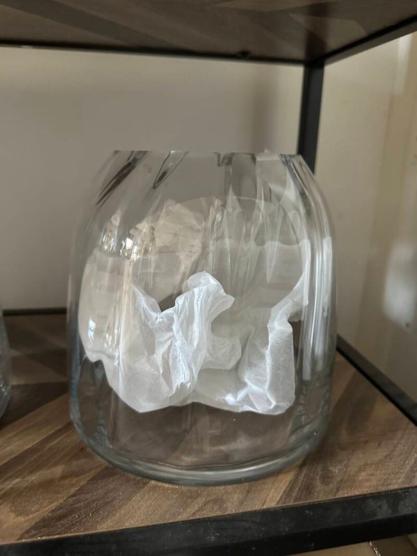 Optic Hoof Vaas – Glas (2 maten)