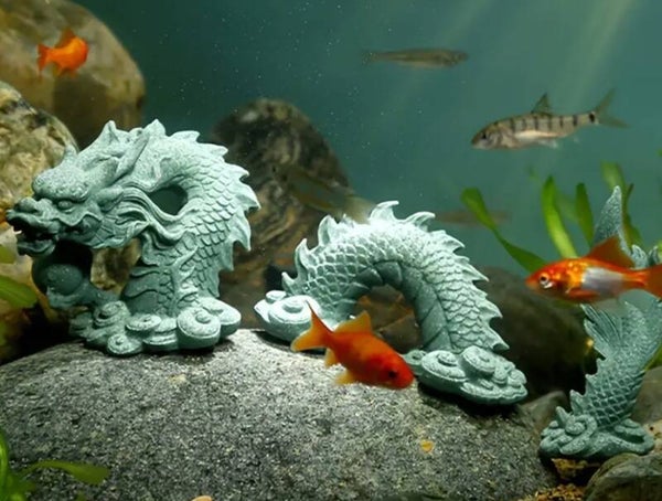 Chinese Draak/Shenlong aquarium ornamenten