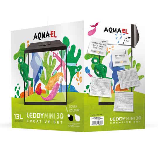 AquaEL aquariums Leddy mini 30 zwart