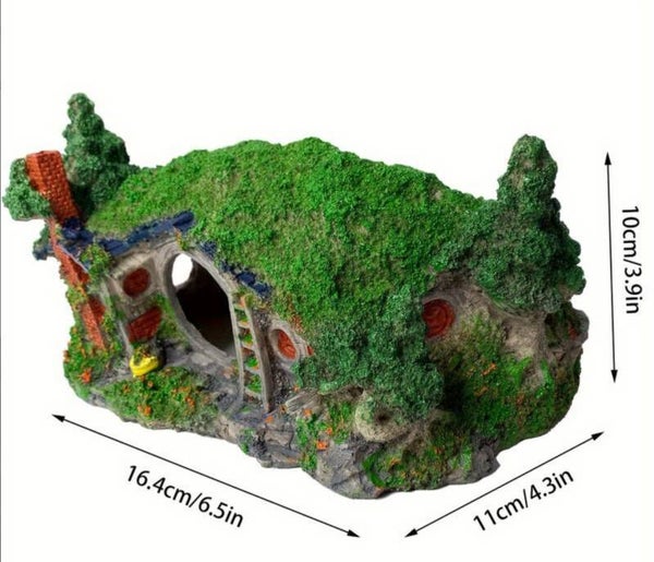Hobbit aquarium/terrrarium decoratie huis