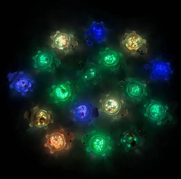 Glow-in-the-dark Sequin schildpad hanger 2,5 cm