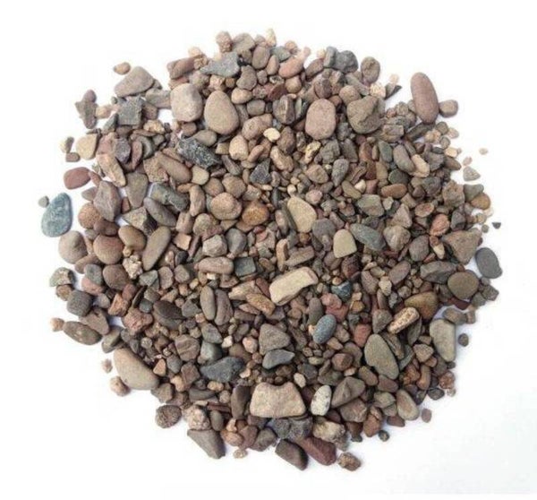 Wabi Kusa brown gravel mix 1-10mm 1 kilo