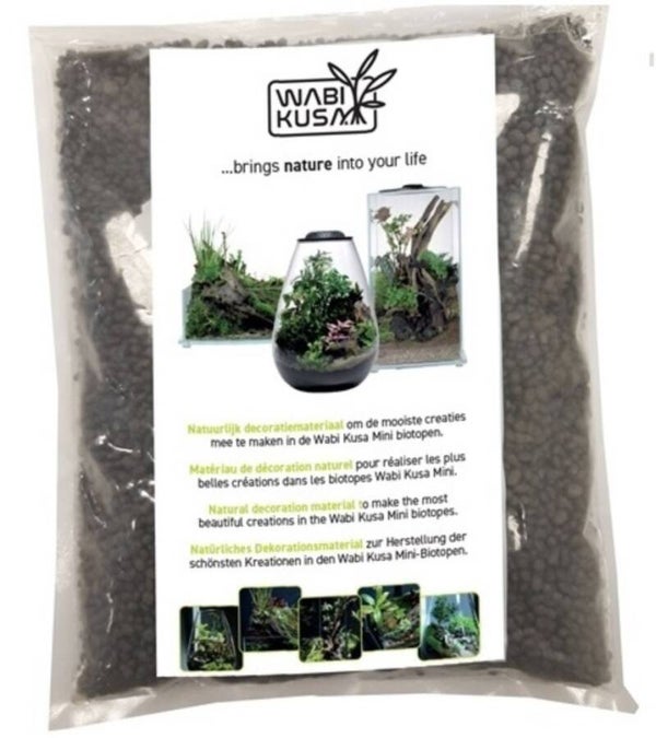 Wabi Kusa black soil 3mm 1 kilo