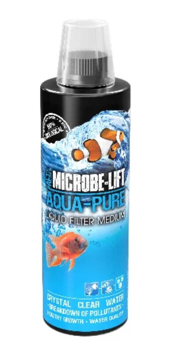 Aqua-Pure – Liquid Filter Media with Bacteria (473 ml.)