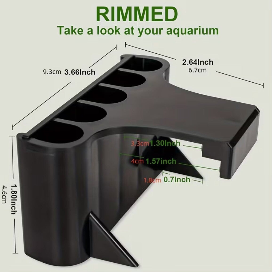 Aquarium plantenhouder – Hangend op rand