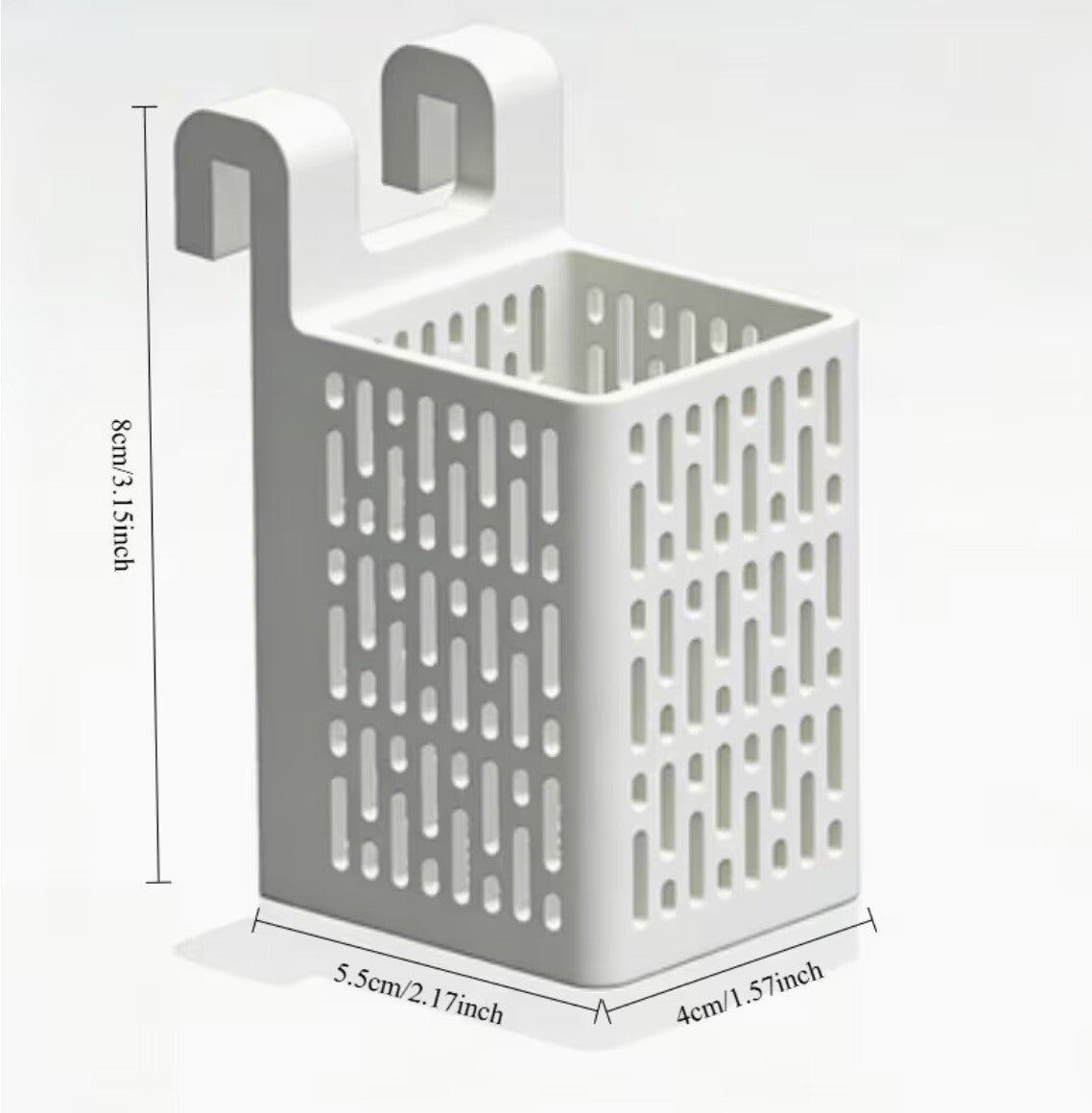 Witte hydroponische plantenmand – Hangmodel voor aquarium