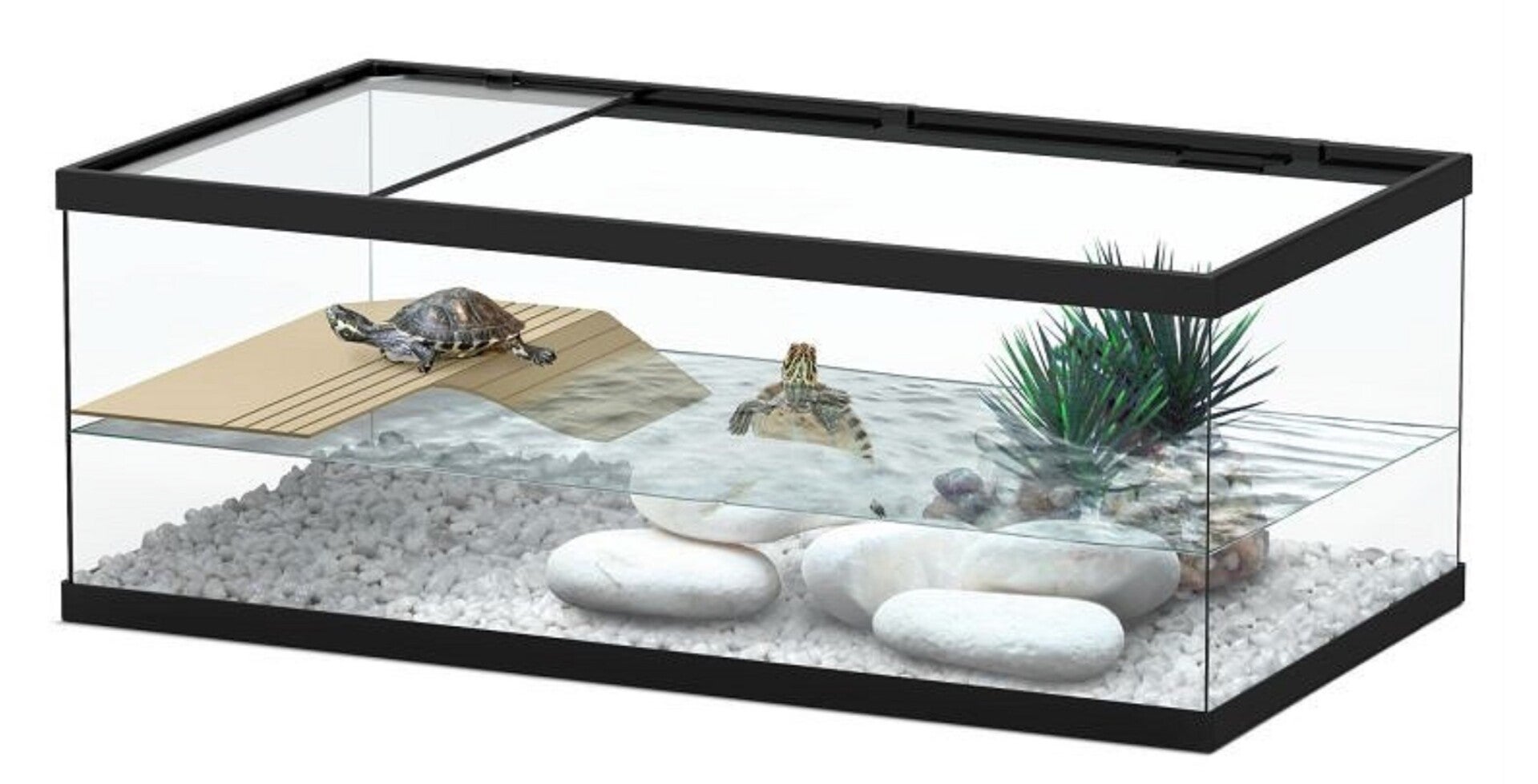 Aquatlantis Tortum 75 Zwart of Wit 025 – Schildpaddenbak