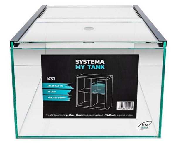 Me Aqua My Tank Systema K33 27 liter – 33 × 38 × 22 cm inclusief Slider