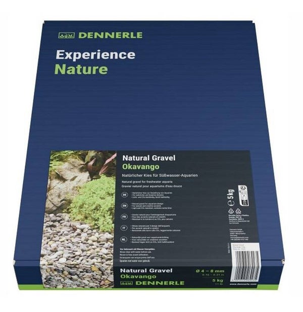 Dennerle Natural Gravel Okavango 4–8 mm – 5 kg
